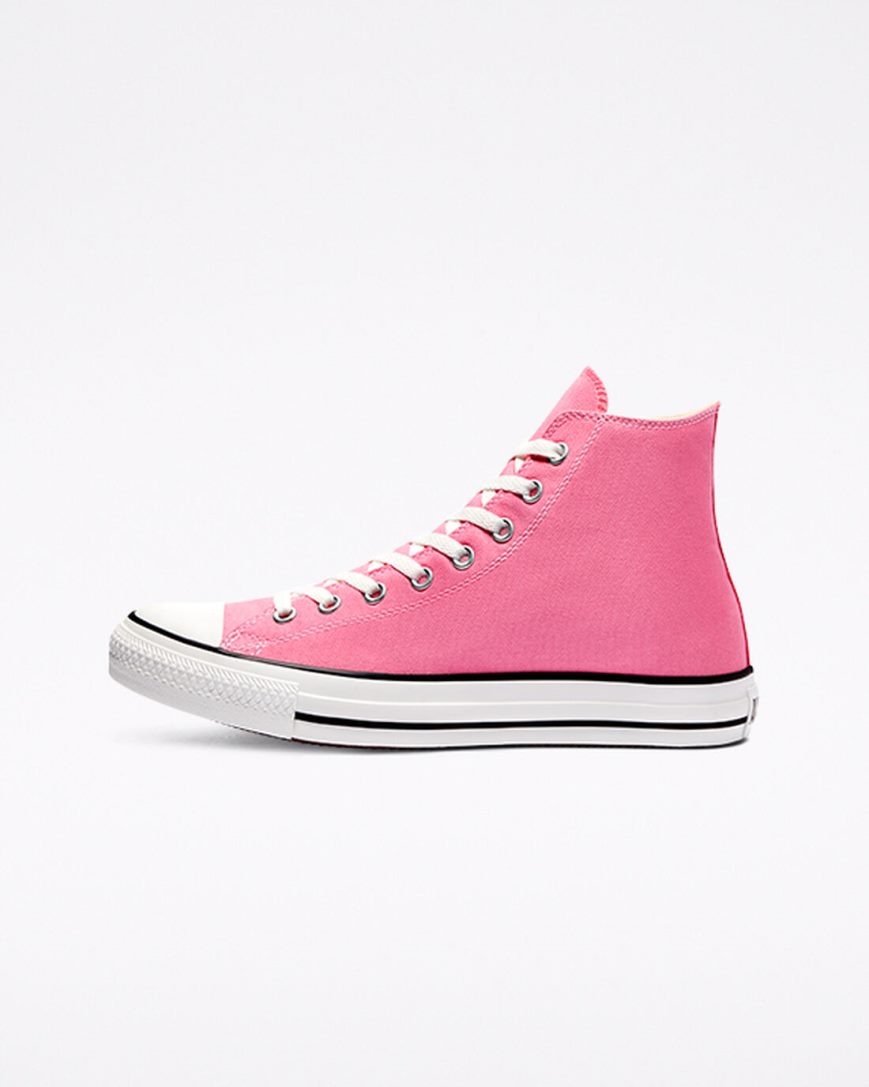 Zapatillas Altas Converse Chuck Taylor All Star Classic Hombre Rosas | PE 7L0548